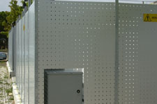 Coperture impianti in lamiera stirata su misura